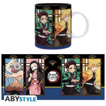 DEMON SLAYER - Tasse "Unterhaltungsbezirk"  Holen Sie sich Ihre Energie und gehen Sie dank eines starken Kaffees und dieser Demon Slayer Tasse schnell zur Tür.